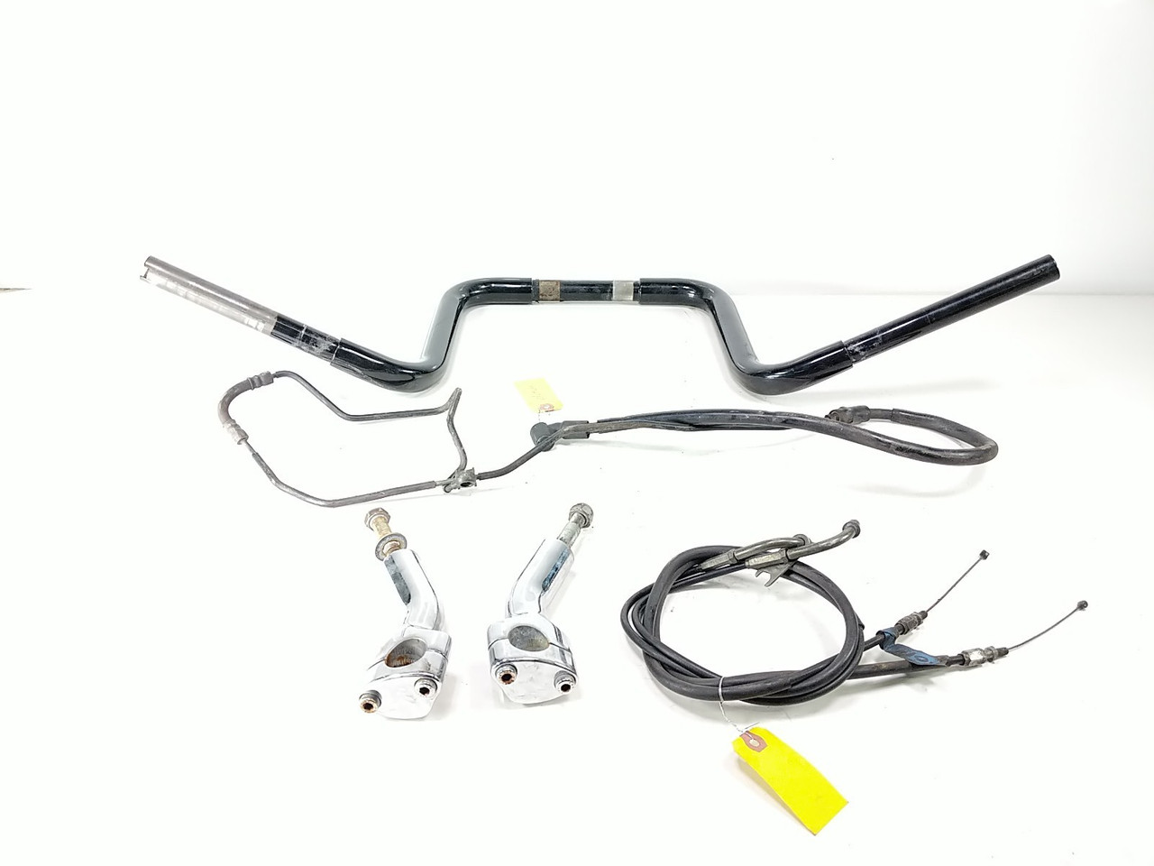 04 Suzuki Intruder VL 1500 LC Handle Bars Handlebar & Riser Throttle &  Clutch Kit