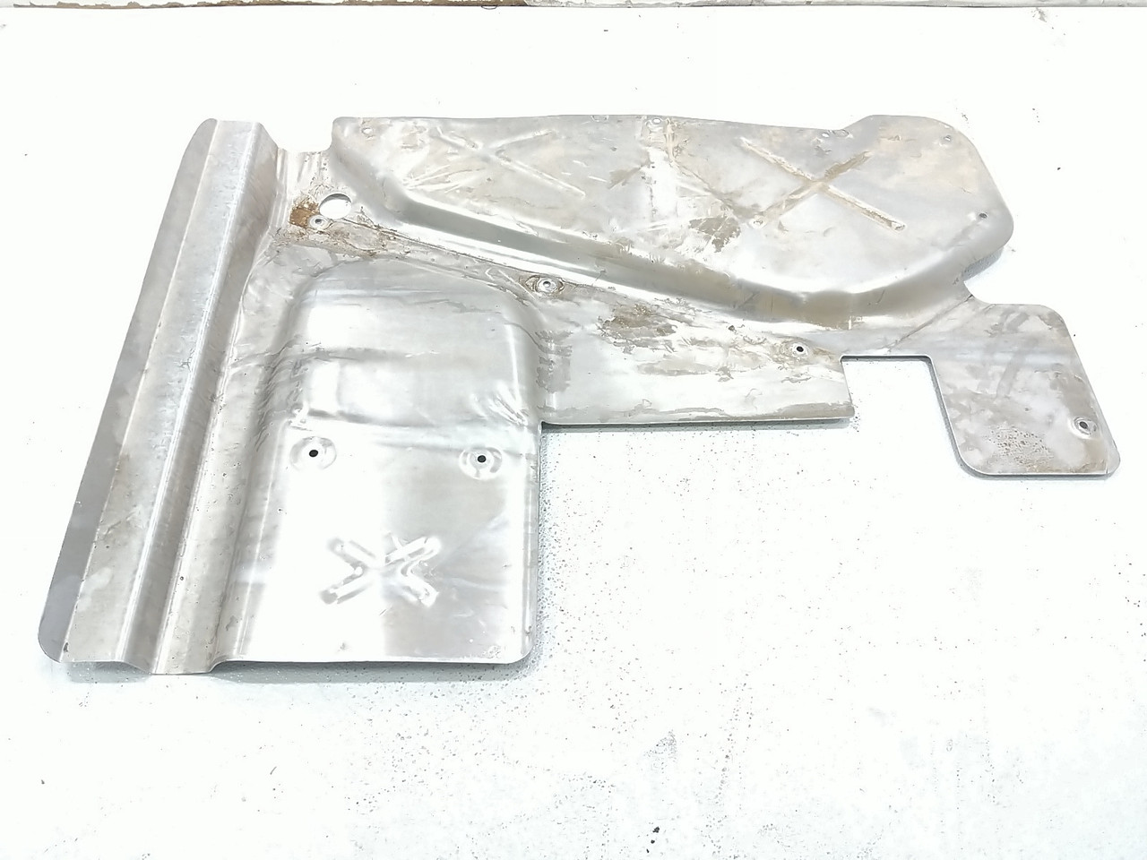 21 Polaris Ranger 1000 Exhaust Heat Shield (Metal) Sun Coast Cycle