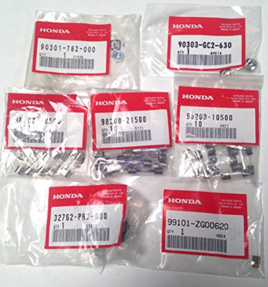 QTY 2 | 99-07 XL1000V Varadero Front Cover HONDA 90114-MAC-780