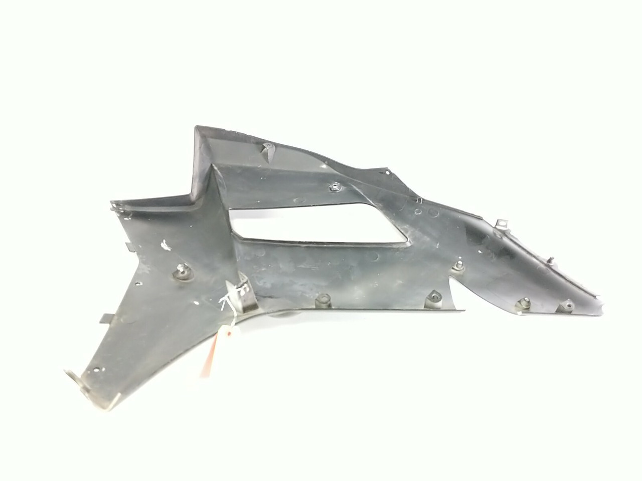 07 08 Kawasaki Ninja ZX 6 ZX6R Black Right Side Mid Fairing