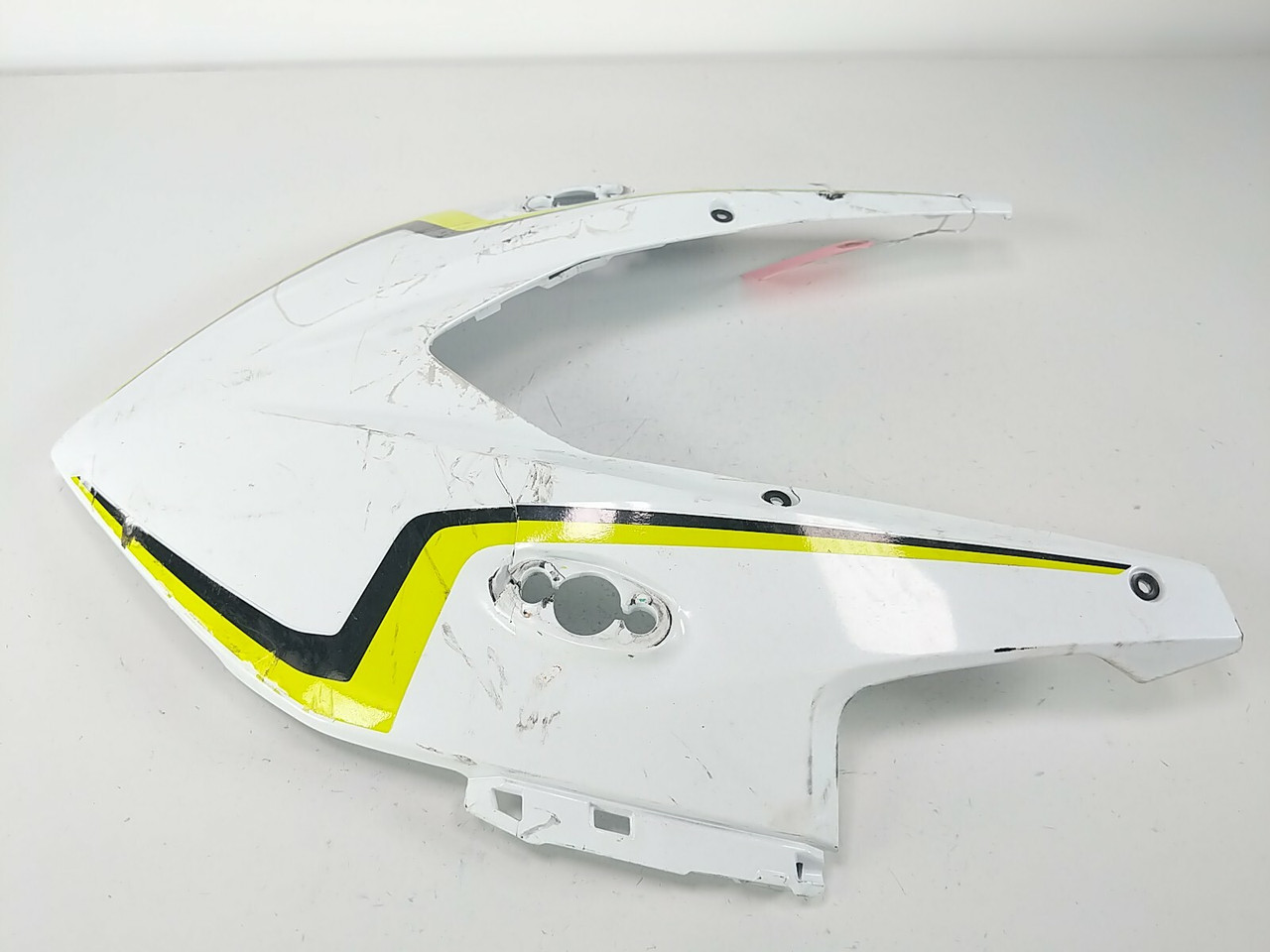 S。 21 Honda CBR500R CBR 500 White Front Upper Fairing Plastic