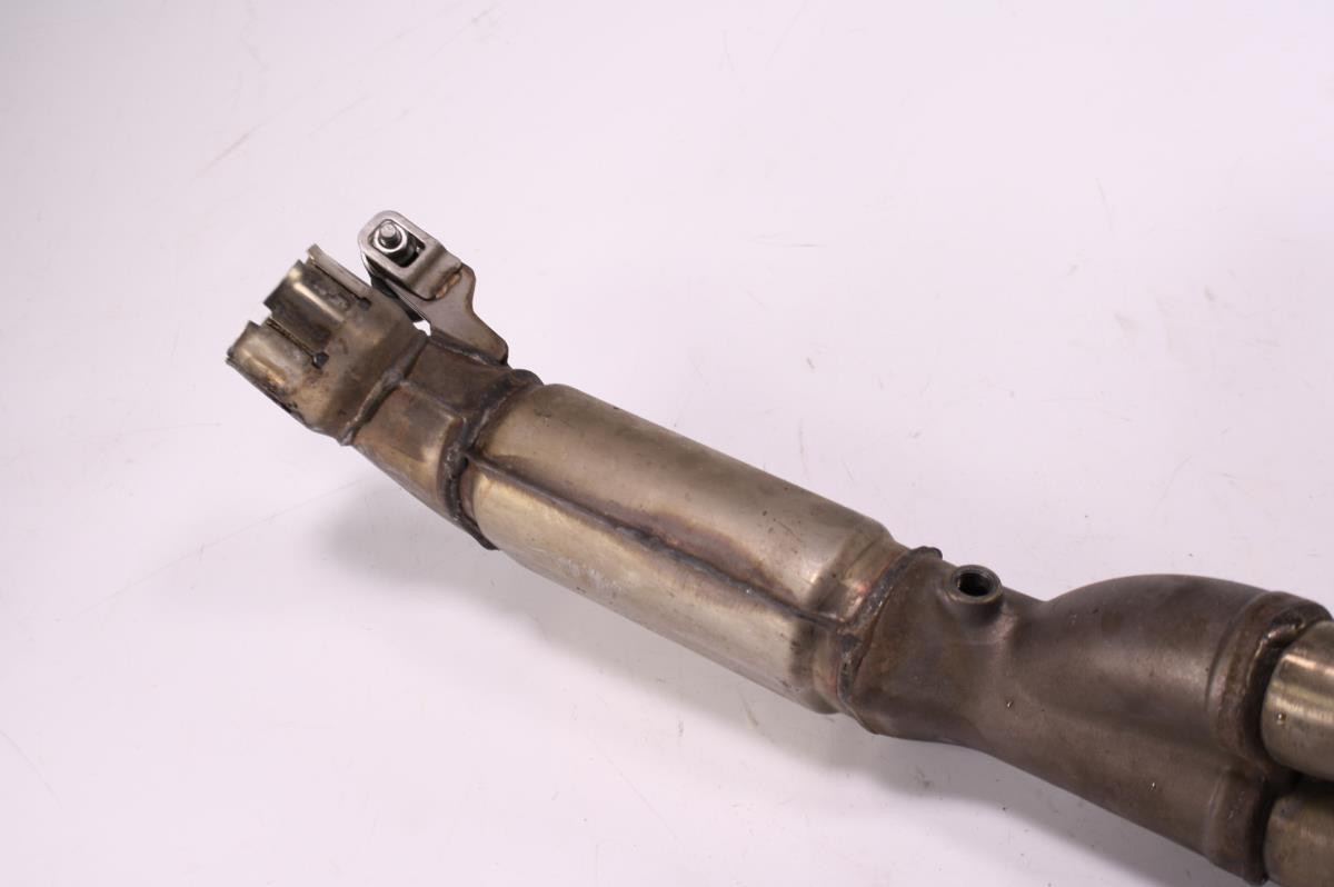 13 Triumph Trophy 1200 SE Header Head Exhaust Pipe DAMAGED BENT