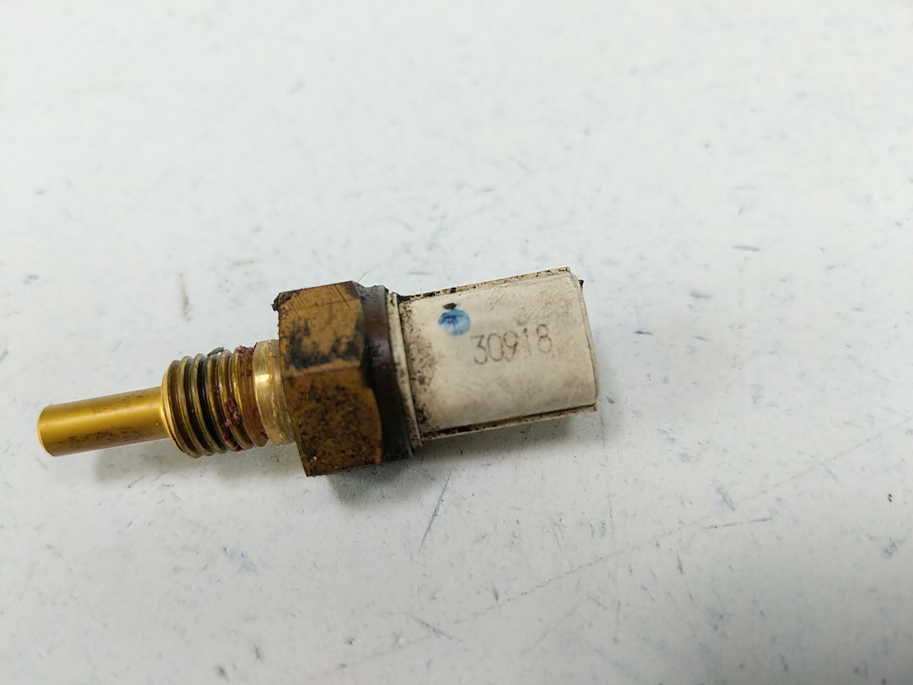 12 Kawasaki Ninja ZX14 Coolant Temp Temperature Sensor 30918 - Sun