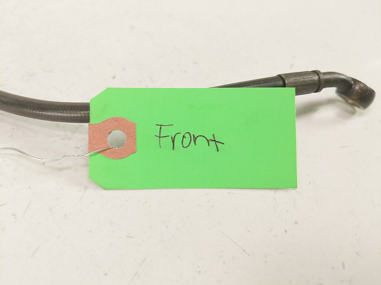 ふーかページ 09 Kawasaki Ninja ZX6R Front Brake Line Hose (F) - Sun Coast Cycle