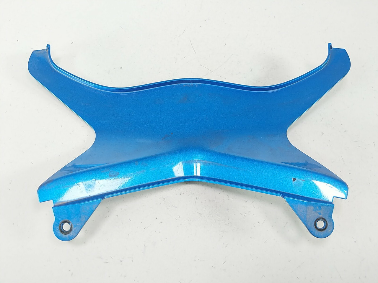 F360③ 09 Kawasaki Ninja ZX6R Blue Center Tail Cowl Cover Plastic 36040