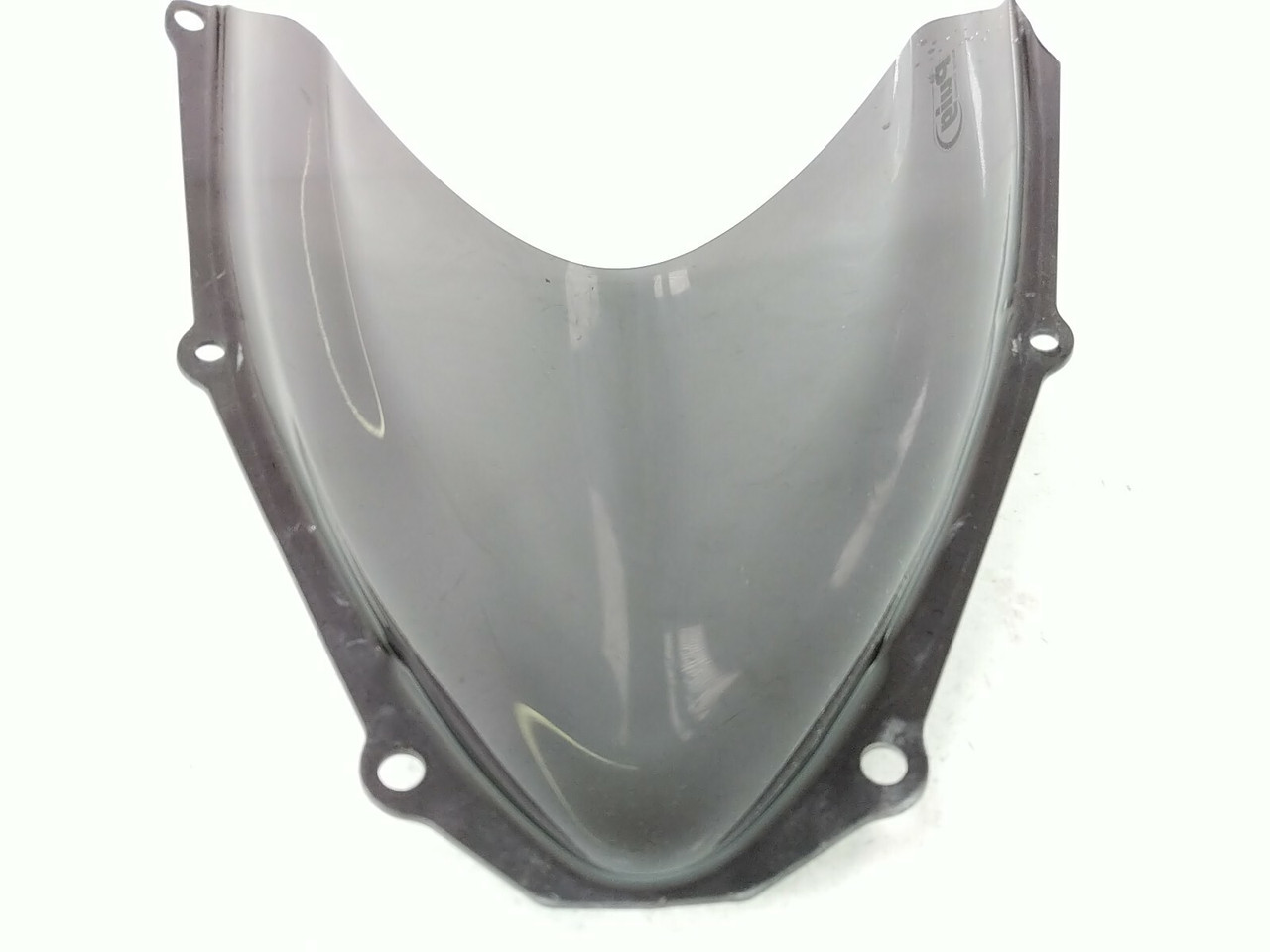 06 07 Suzuki GSXR 600 750 Black PUIG Windshield Wind Screen KBA38182 Damaged