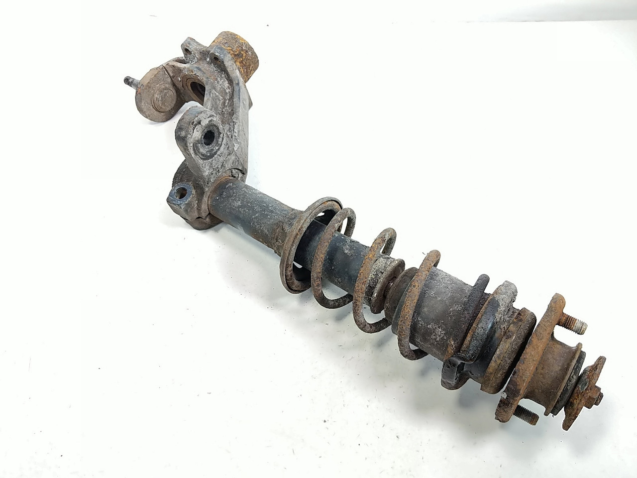 ま〜 93 Kawasaki Mule 2510 KAF620 Front Left Suspension Shock Strut