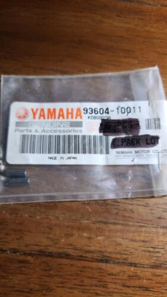 1985-2017 Yamaha VMAX FZR1000 YZF-R1 Dowel Pin 93604-10011 QTY2