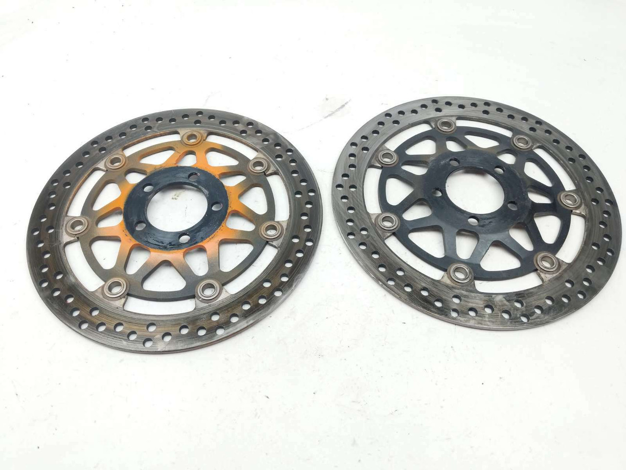 07 Kawasaki ZZR 600 Front Disc Brake Rotors INV - Sun Coast Cycle