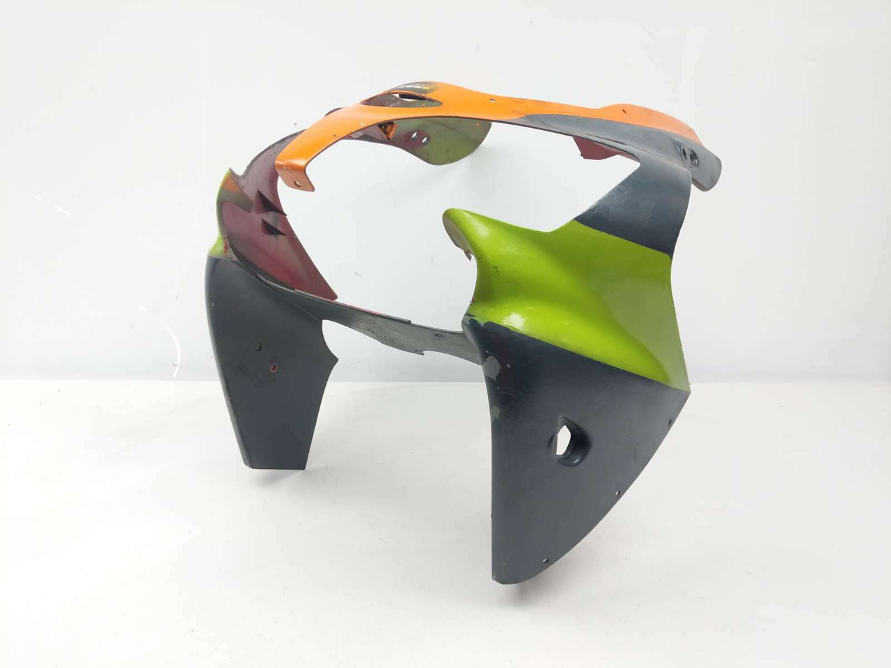 07 Kawasaki ZZR 600 Front Upper Headlight Fairing Plastic - Sun