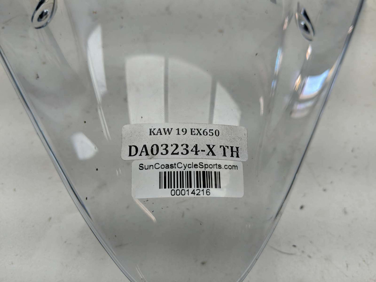 19 Kawasaki Ninja 650 EX650 Windshield Wind Screen 39154-0352