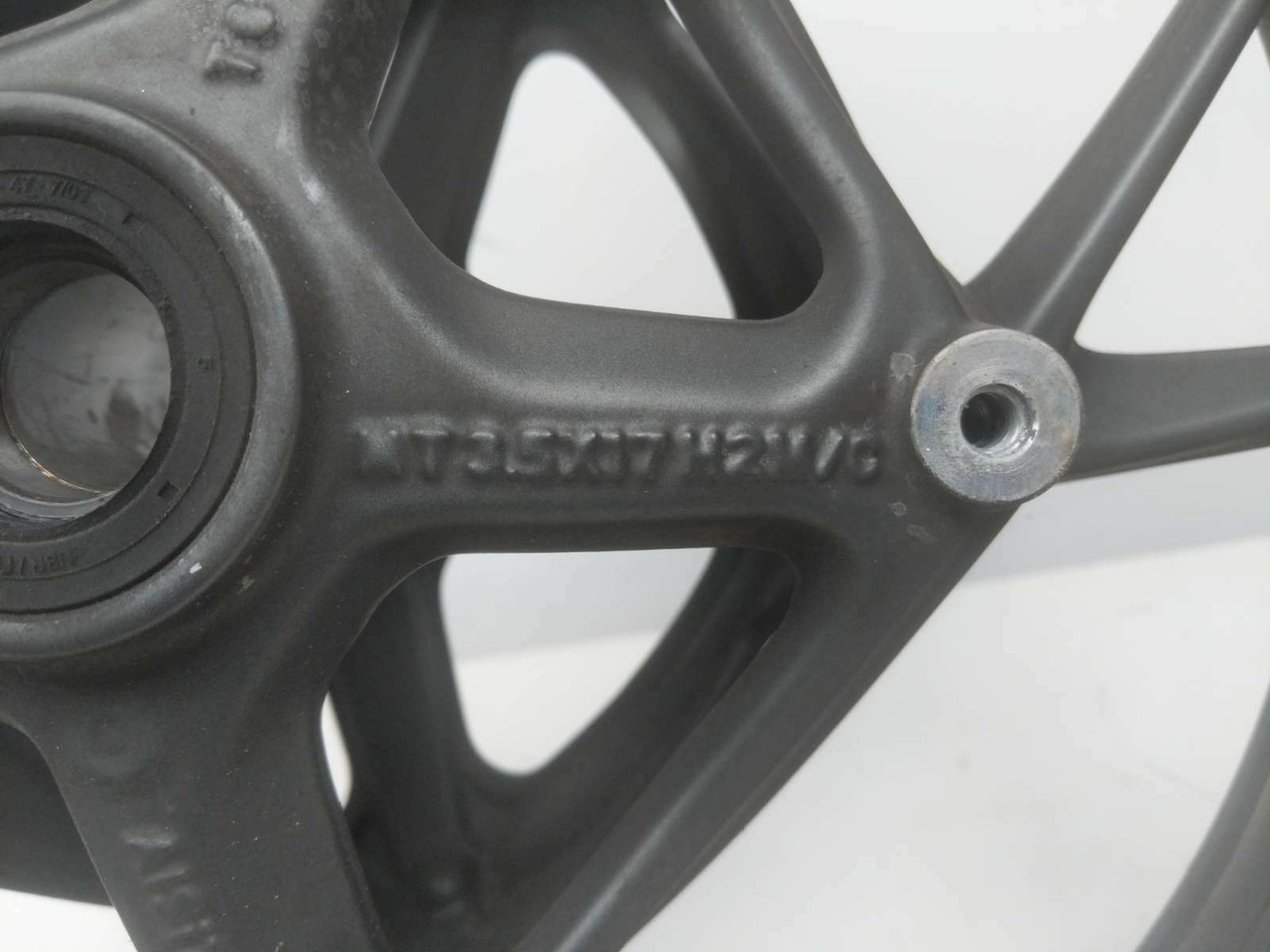 Rs様 17 BMW R1200RS Front Wheel Rim STRAIGHT MT3.5x17 Damaged - Sun