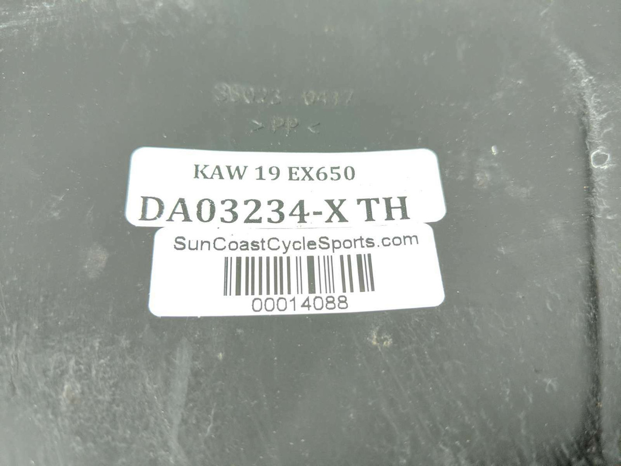 19 Kawasaki Ninja 650 EX650 Rear Wheel Mud Splash Guard 35023-0417