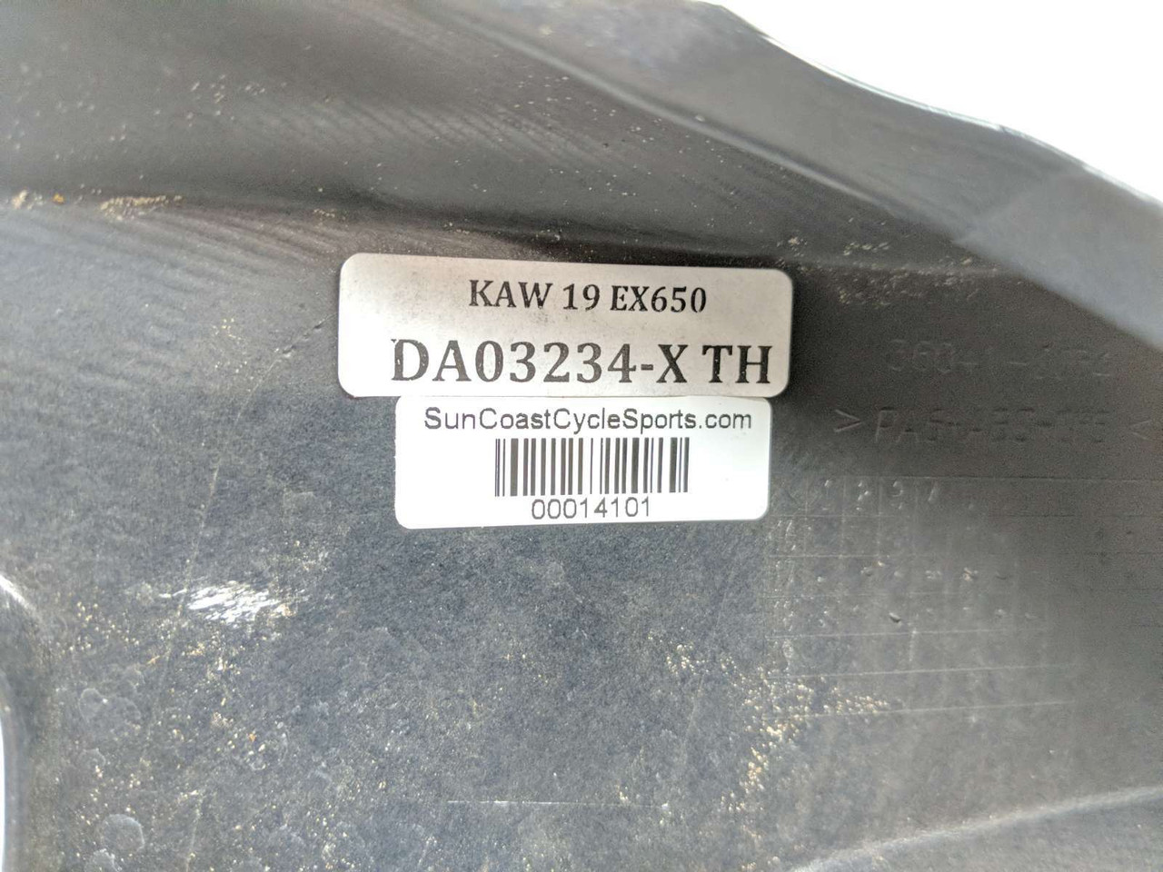 19 Kawasaki Ninja 650 EX650 Right Rear Tail Seat Fairing Cover