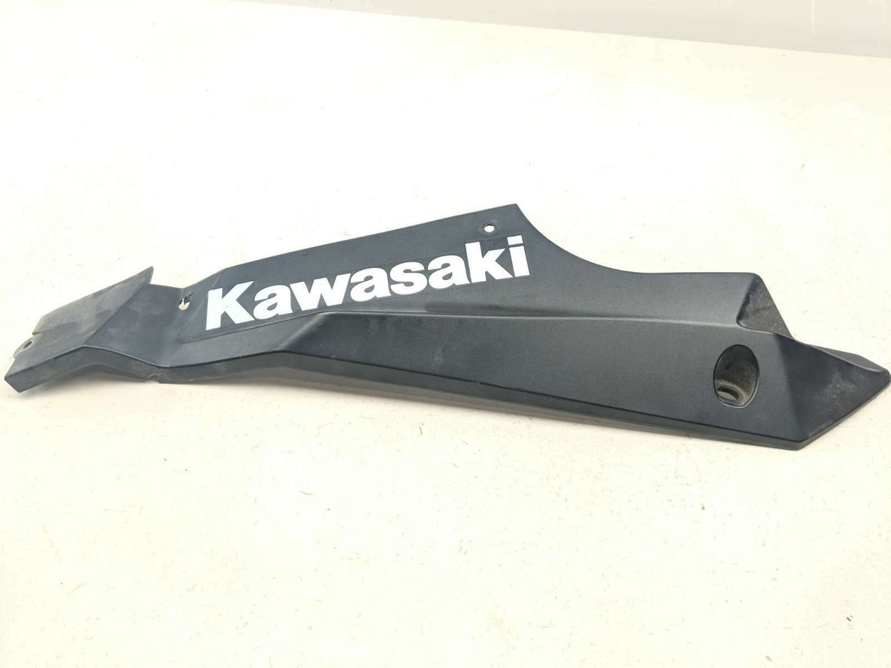18 Kawasaki Ninja EX 400 Right Lower Belly Fairing Cover Plastic