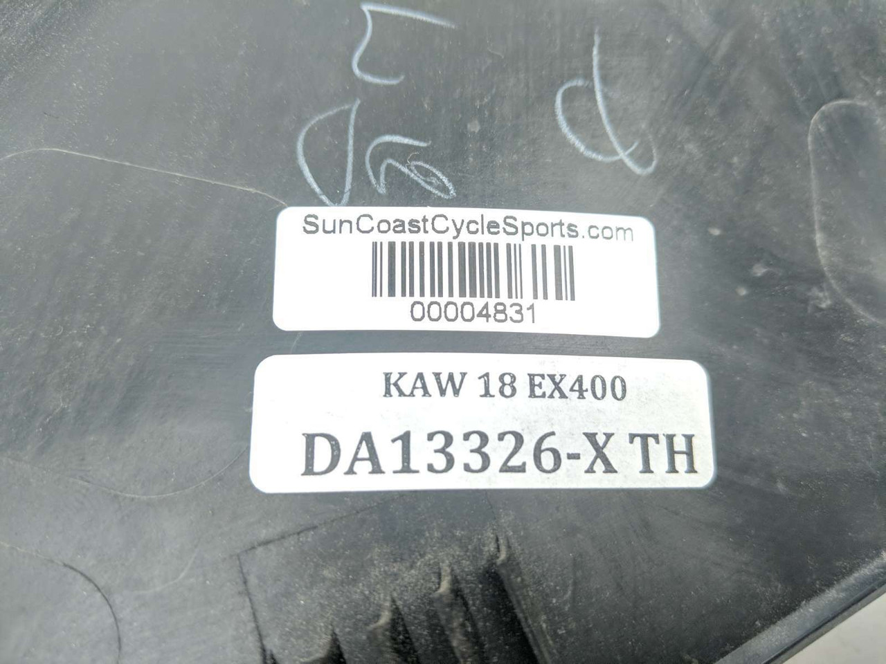 18 Kawasaki Ninja EX 400 Left Seat Cover Panel Plastic 53065-0042