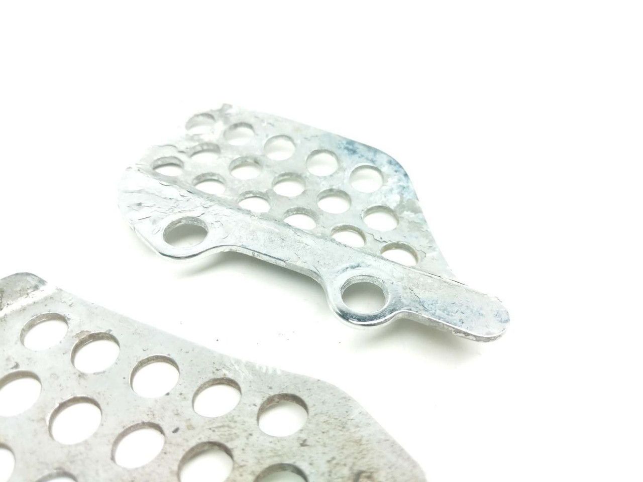 00 Kawasaki Ninja ZX1200 ZX12R Left Right Heel Guard 35063-1065 W