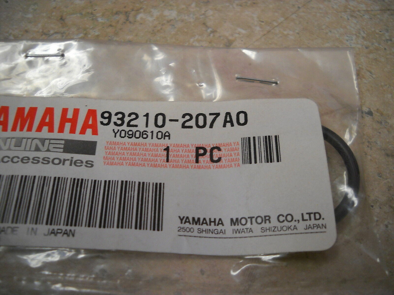 Yamaha O-Ring Genuine OEM Seal 93210-207A0 - Sun Coast Cycle