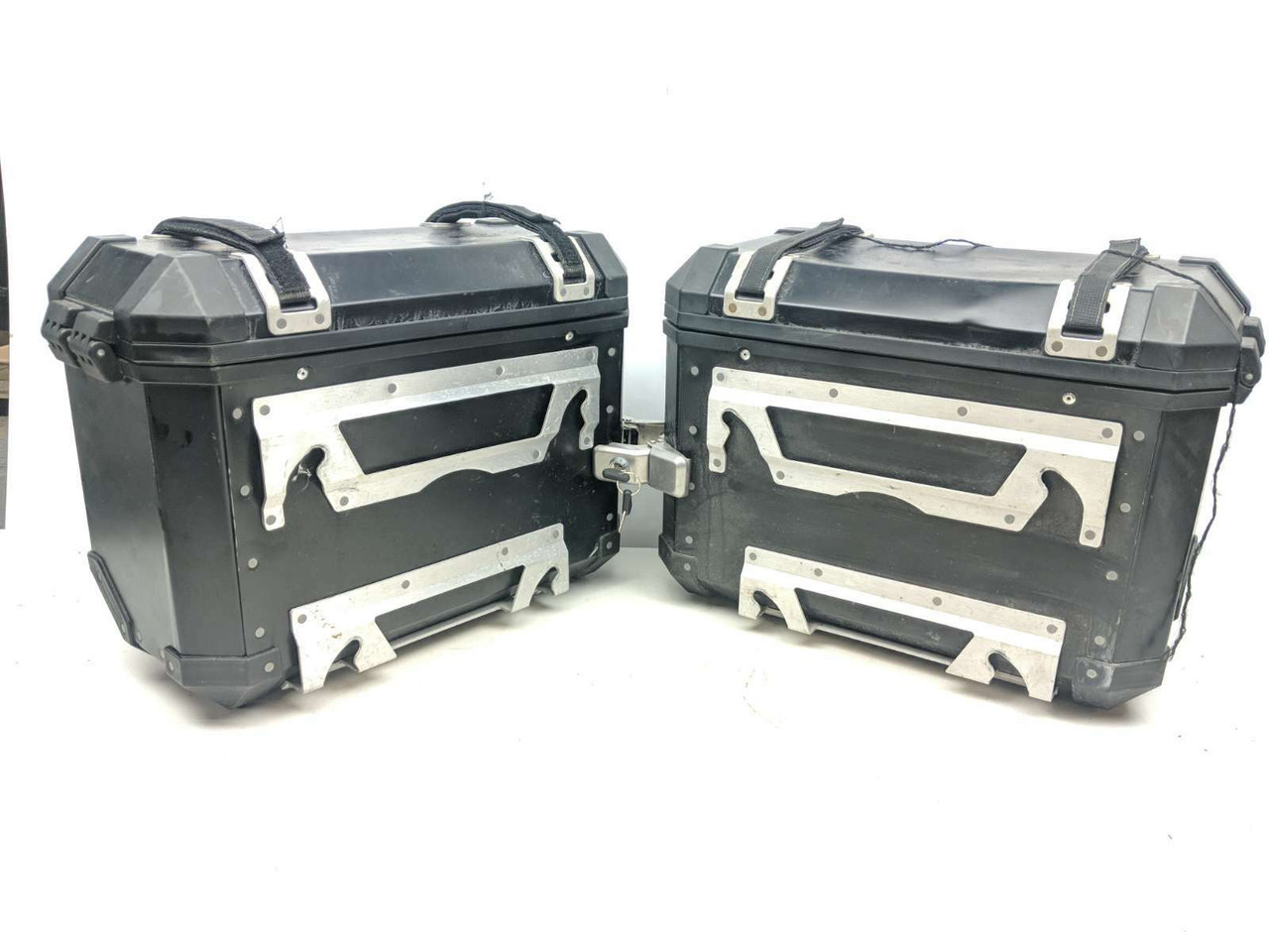 08 Triumph Tiger 1050 SW Motech TRAX Saddle Bags Luggage Cases