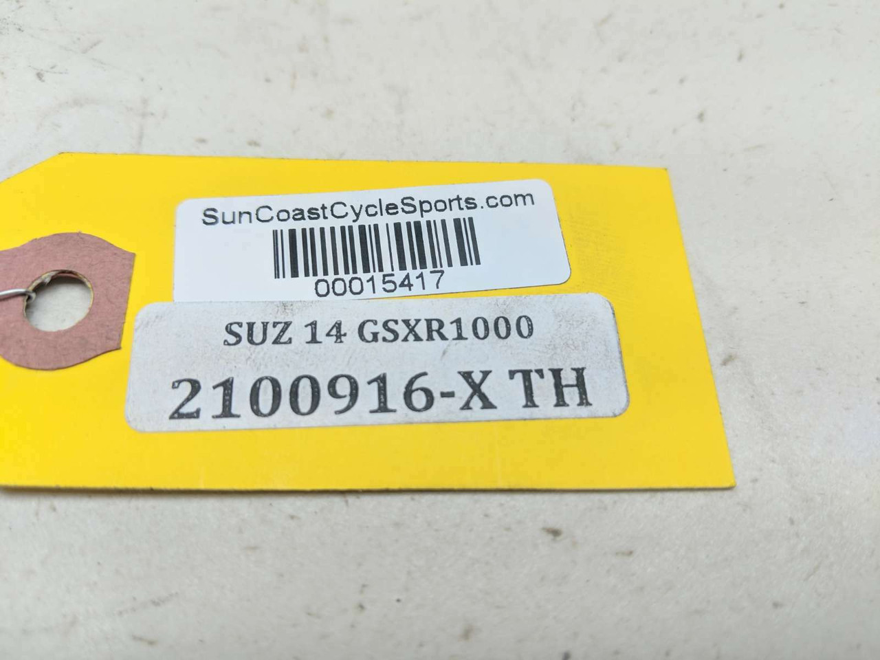14 Suzuki GSXR 1000 Lock Set Ignition Switch Cap And Key - Sun