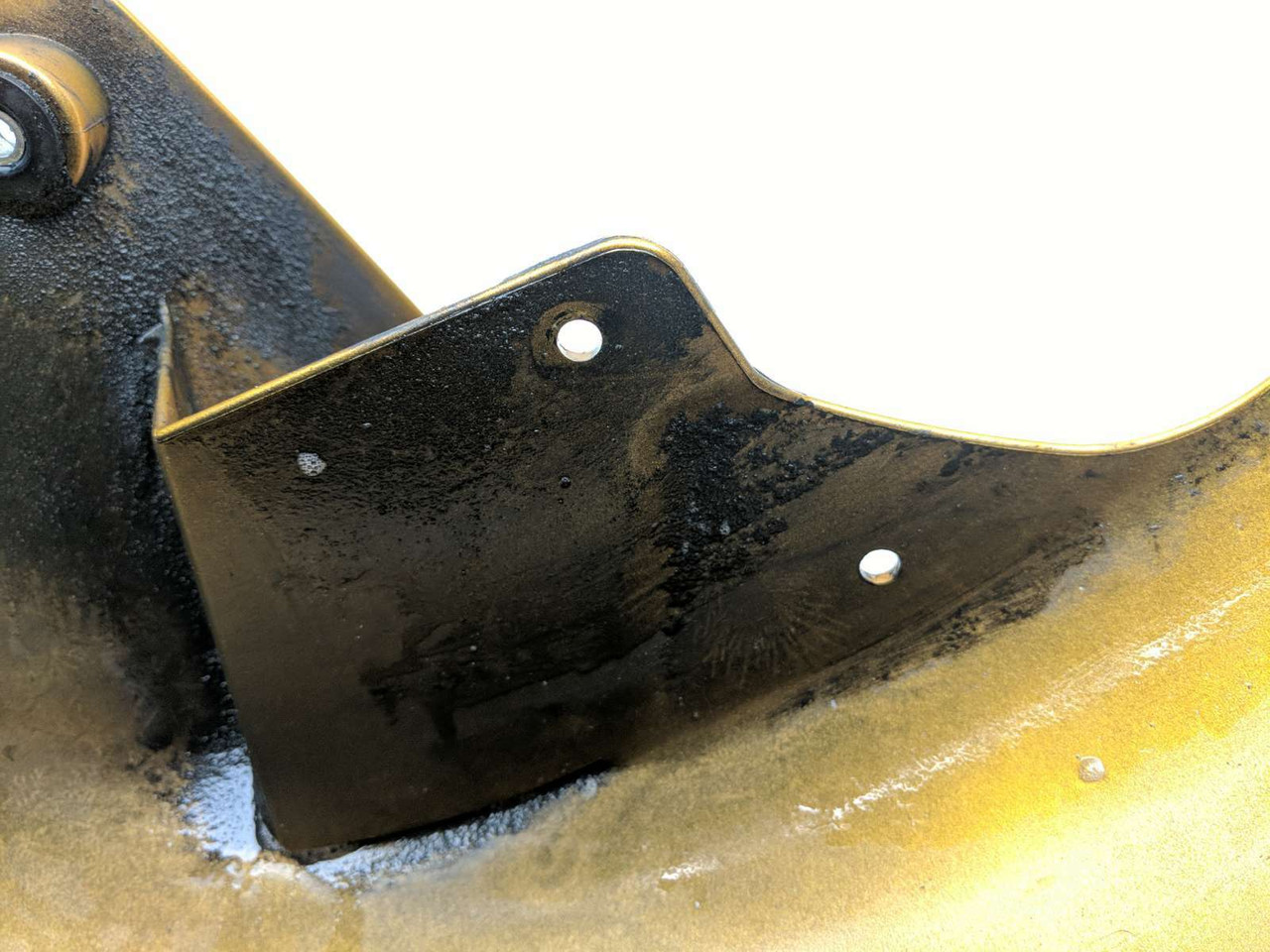 02 03 Kawasaki Ninja ZX9R ZX900 Front Wheel Fender 35004