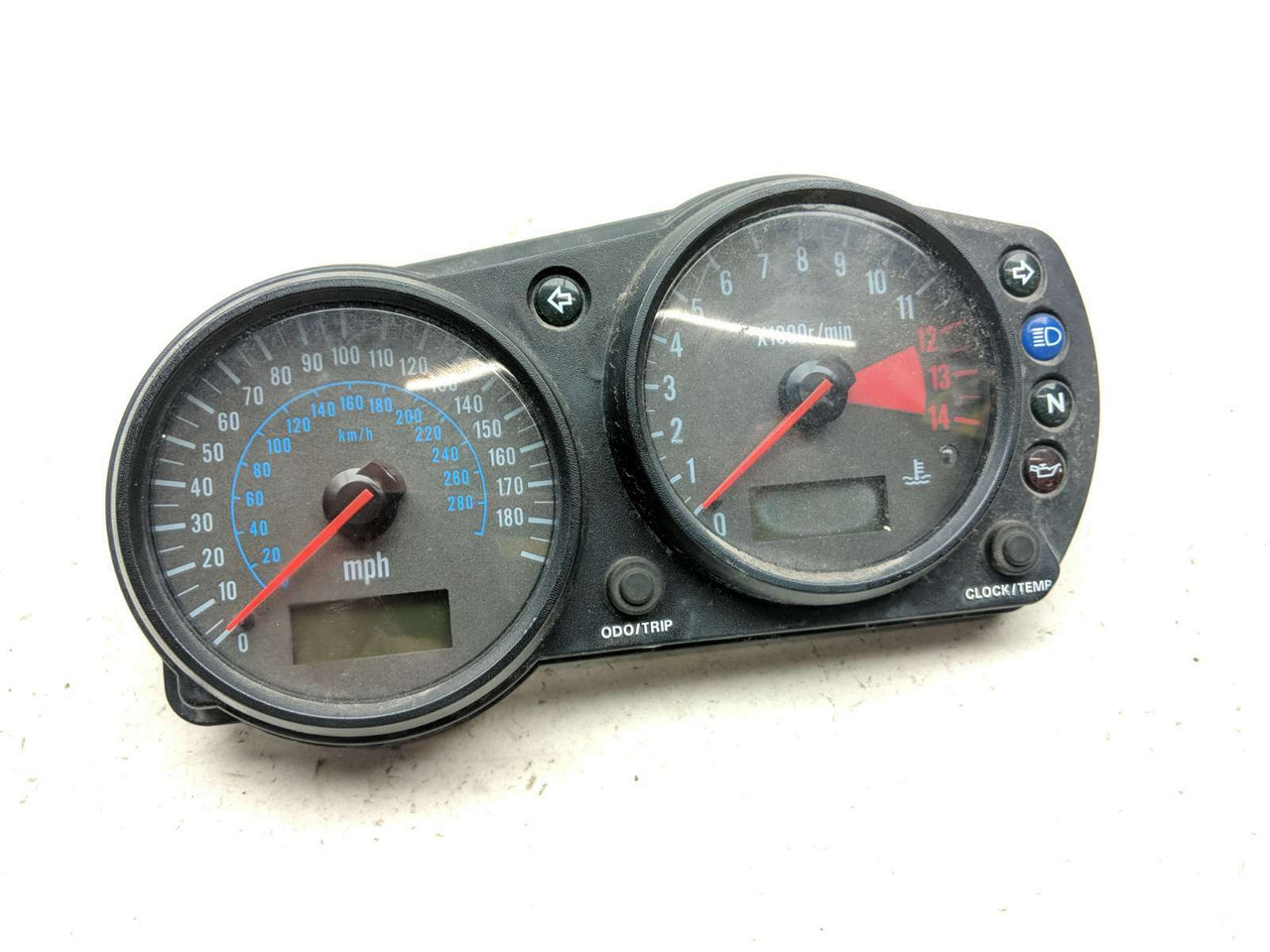 02 03 Kawasaki Ninja ZX9R ZX900 Instrument Gauge Cluster Speedometer  Tachometer