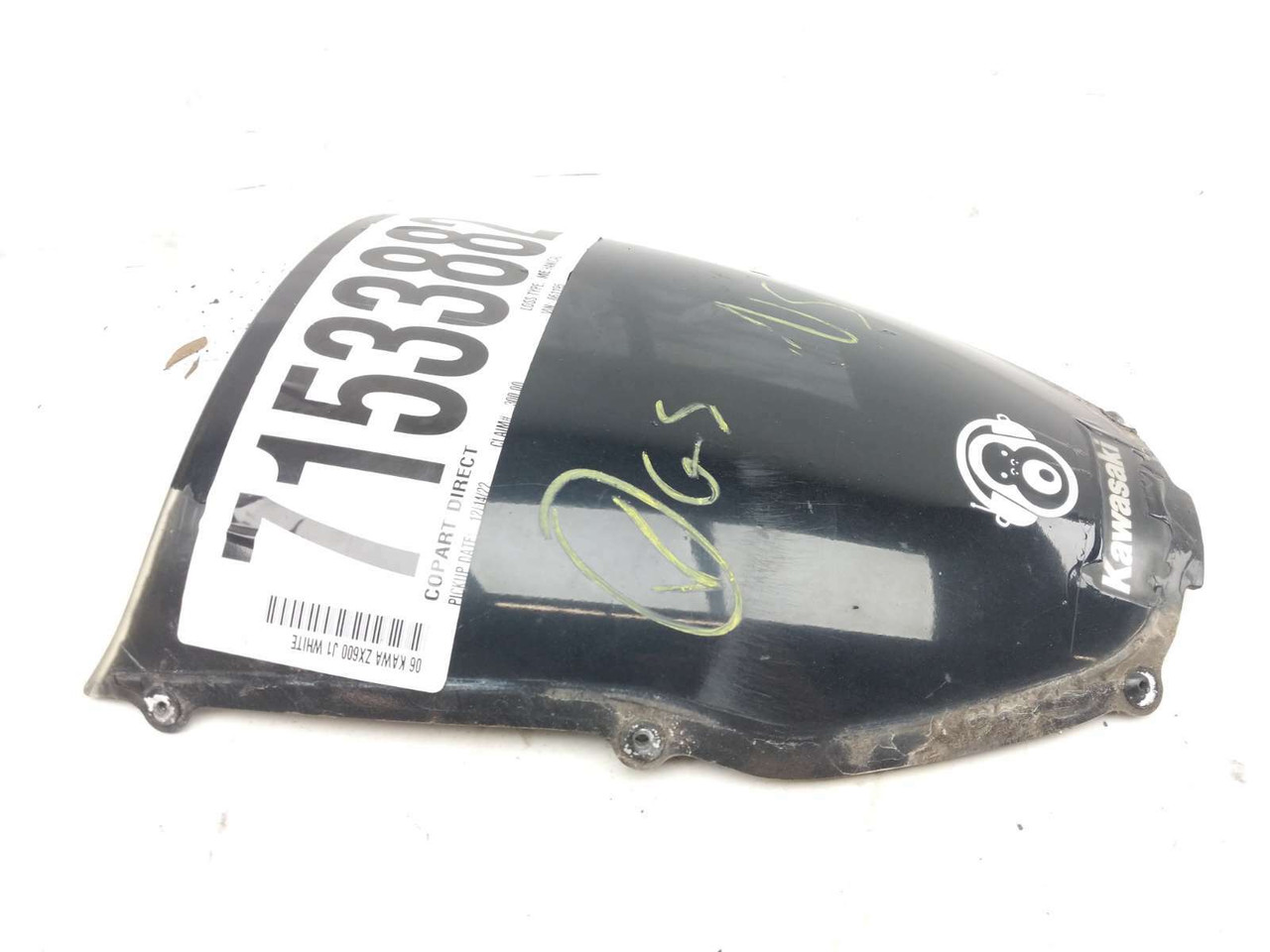 06 Kawasaki ZZR 600 Windshield Wind Screen - Sun Coast Cycle