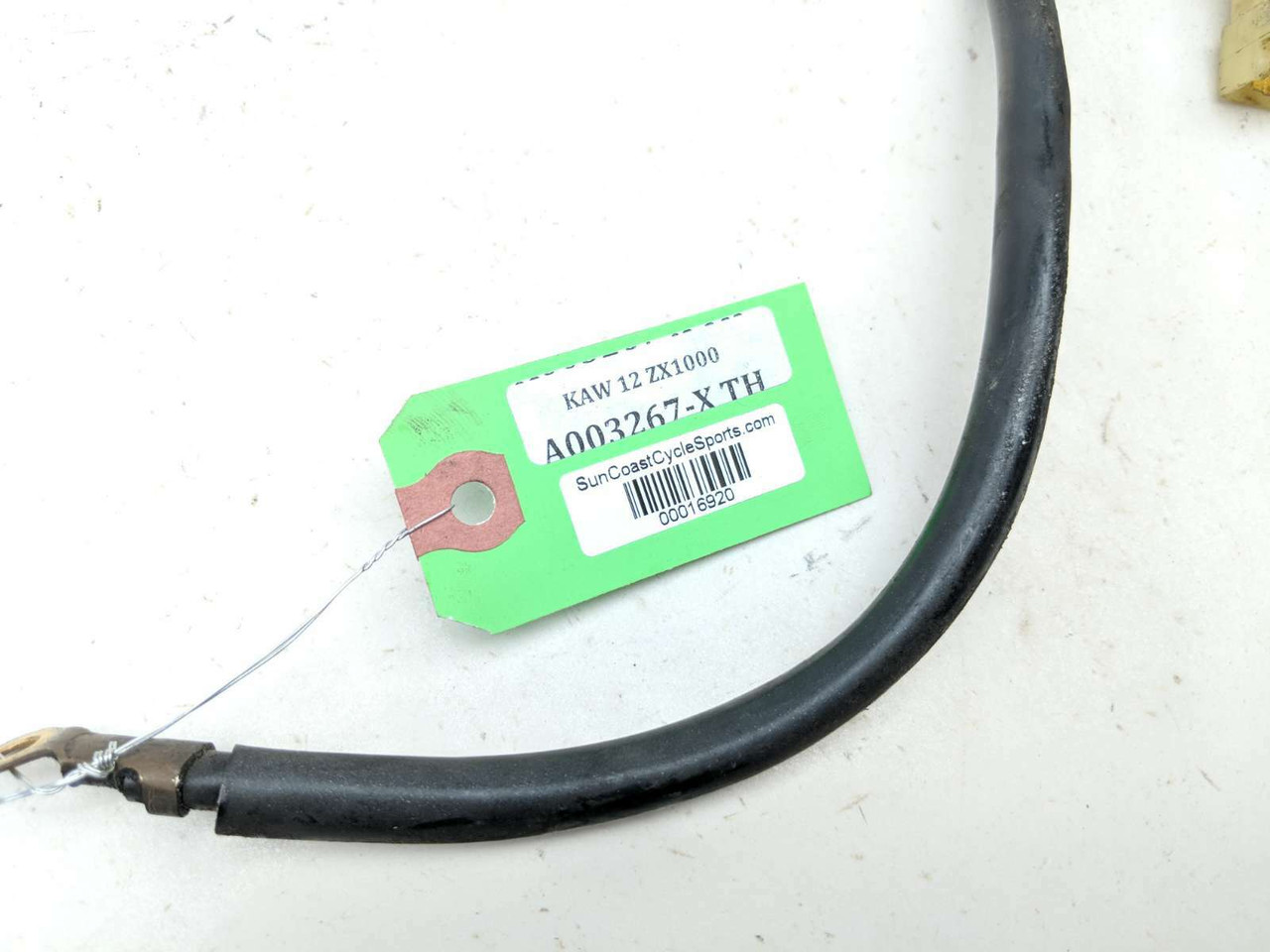 たあ 12 Kawasaki Ninja 1000 ZX1000 H Battery Terminal Cable Wire