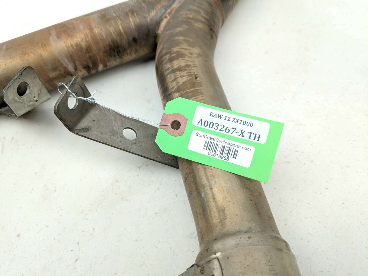 12 Kawasaki Ninja 1000 ZX1000 H COFFMAN'S Full Exhaust Mid Header