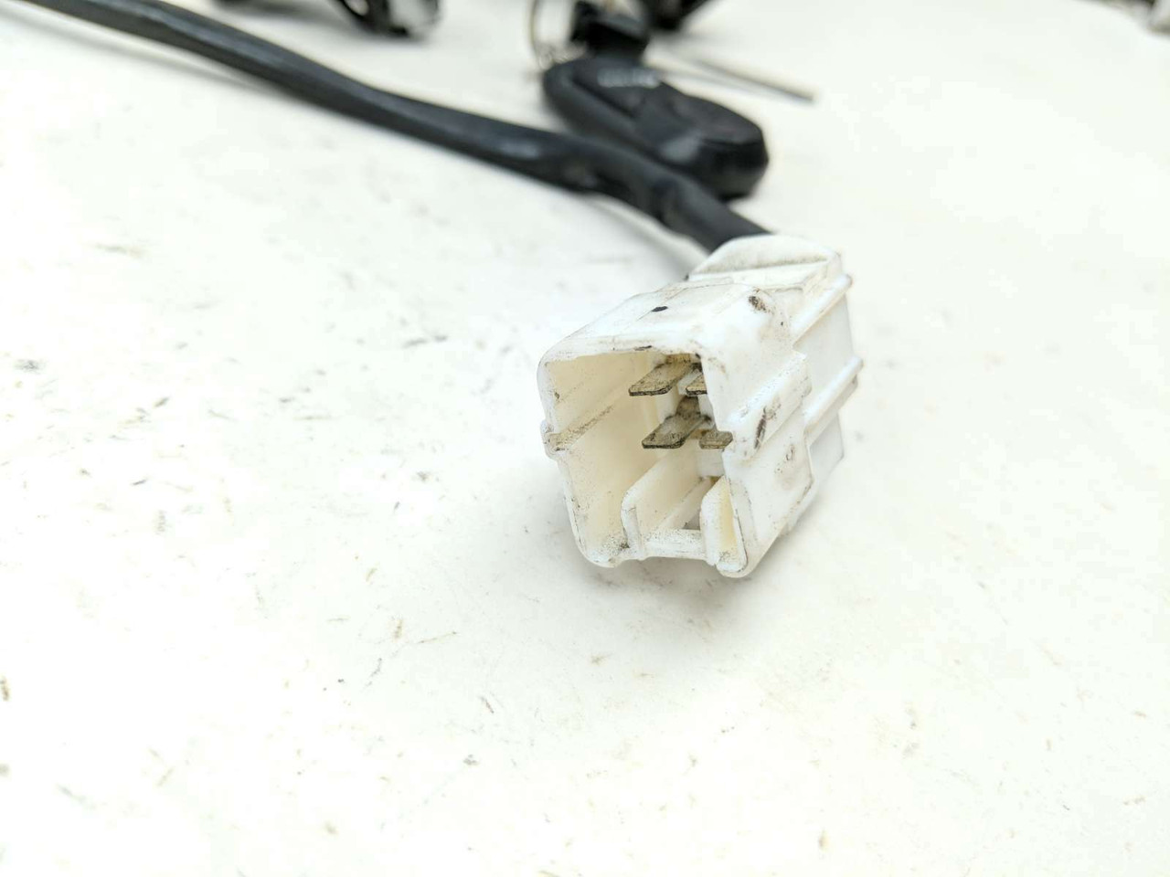 12 Kawasaki Ninja 1000 ZX1000 H Lock Set Ignition Switch Cap And