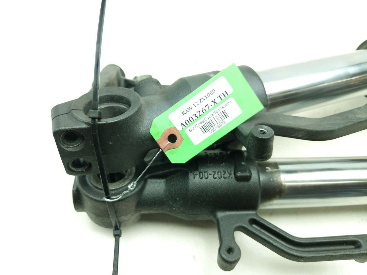 はに。 12 Kawasaki Ninja 1000 ZX1000 H Front Forks Suspension Set