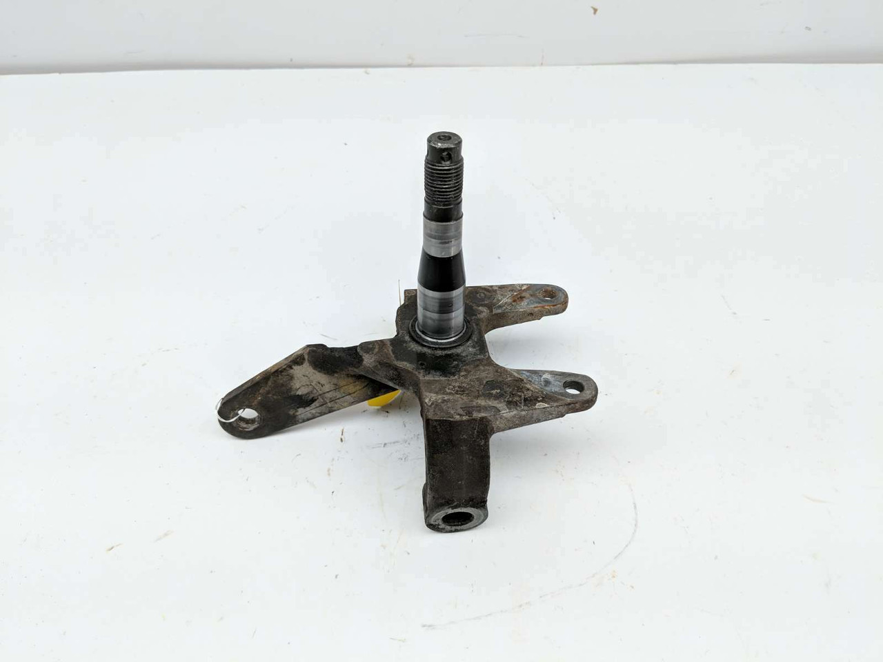 98 Kawasaki Mojave 250 Front Left Wheel Spindle Knuckle Carrier