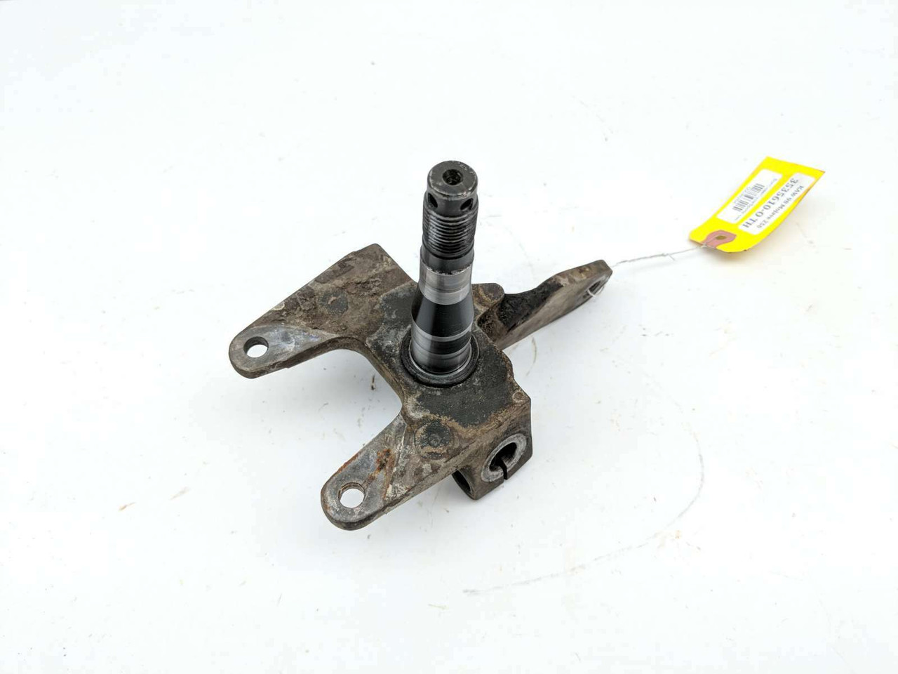 98 Kawasaki Mojave 250 Front Left Wheel Spindle Knuckle Carrier