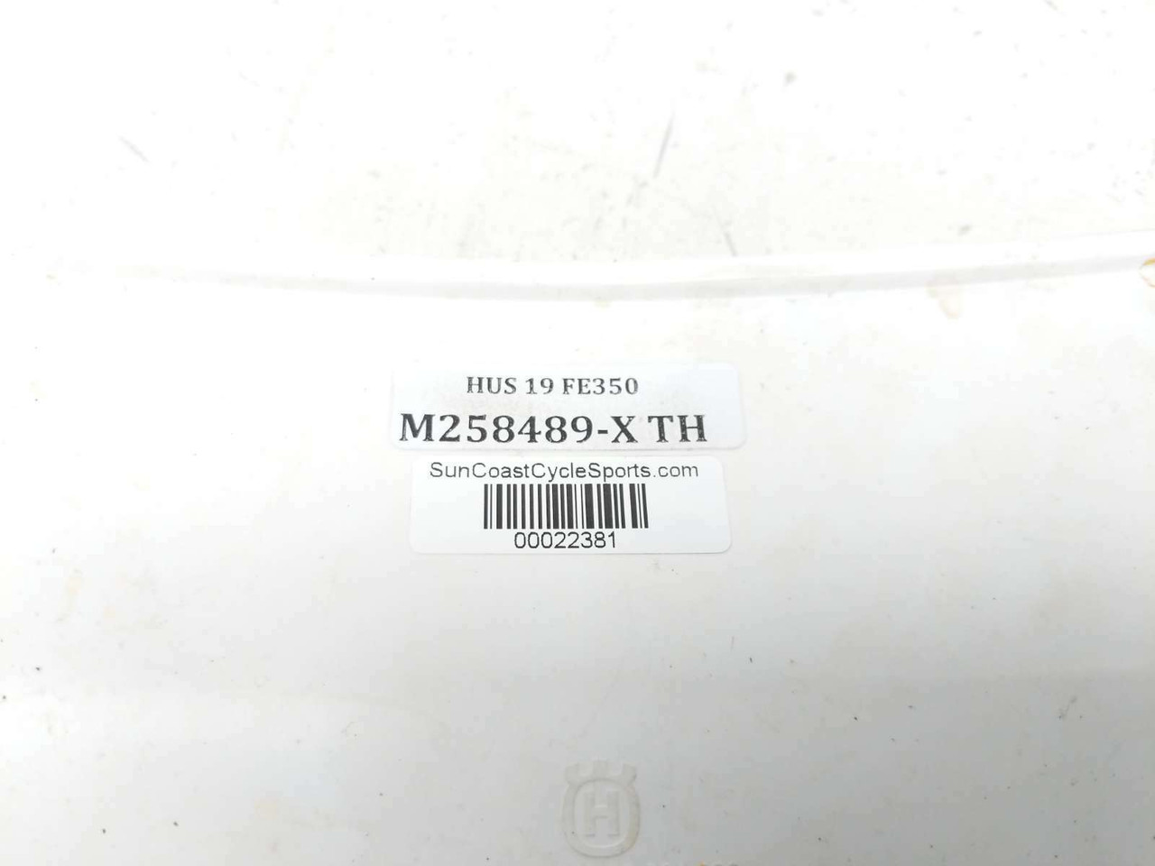 のの 19 Husqvarna FE 350 Front Front Headlight Fairing Cover Plastic
