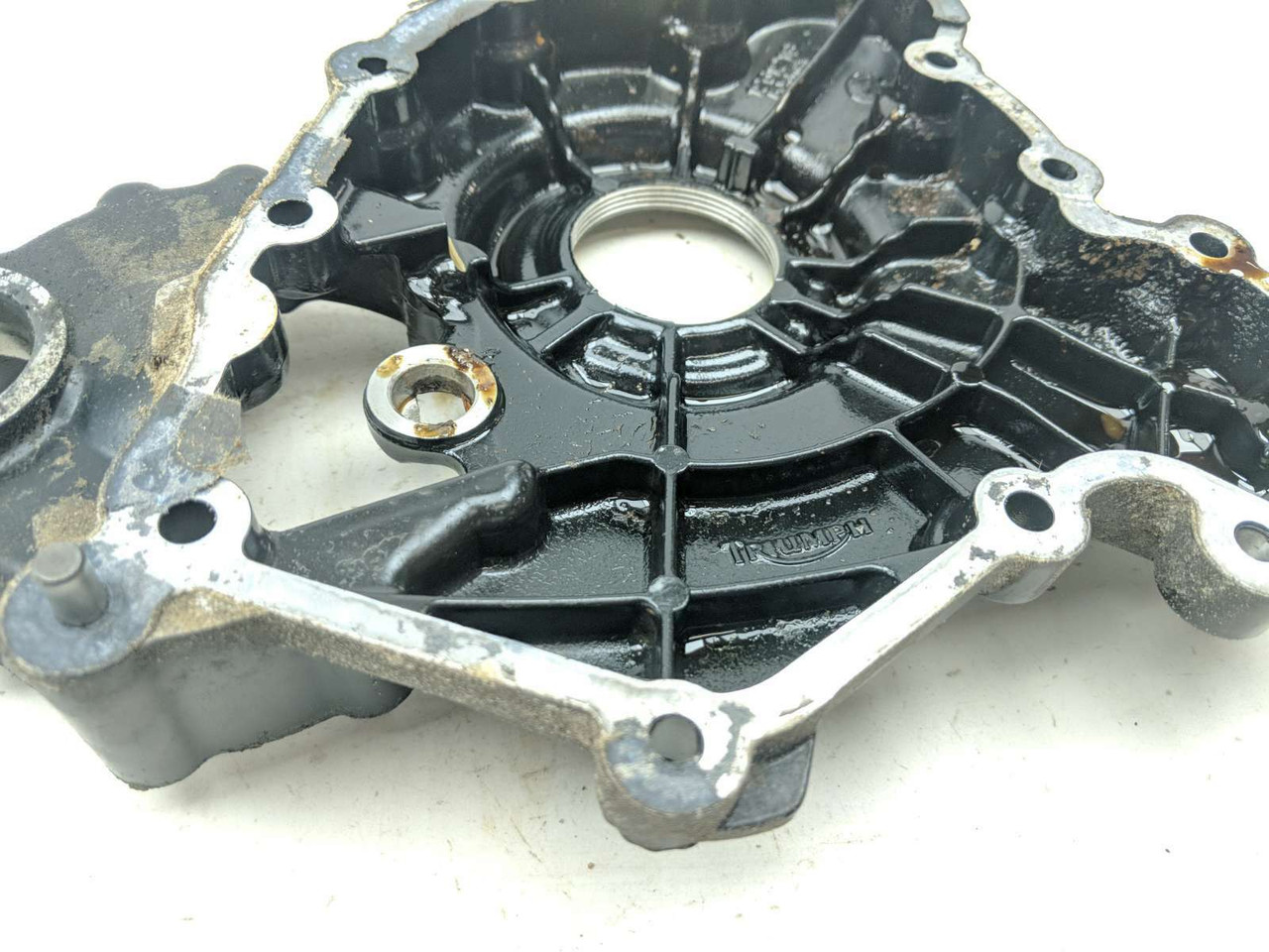 に 08 Triumph Tiger 1050 Engine Motor Right Side Crankcase
