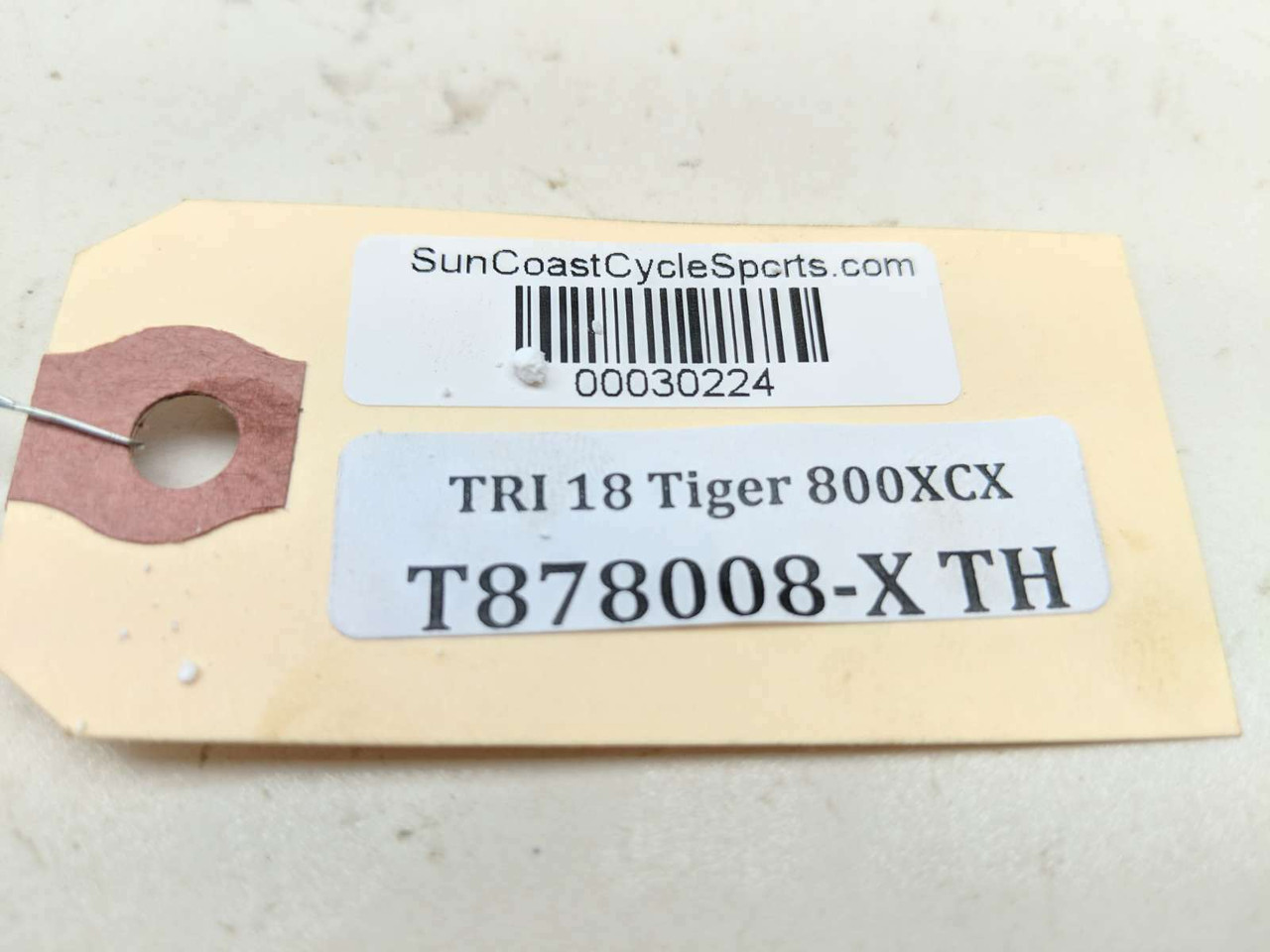 18 Triumph Tiger 800 XCX Radiator Cap - Sun Coast Cycle Sports
