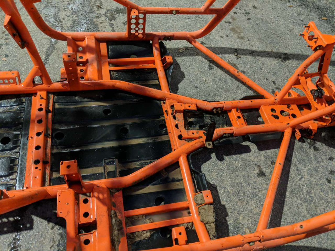 15 Polaris RZR 1000 XP EPS Main Frame Chassis STRAIGHT SLVG - Sun