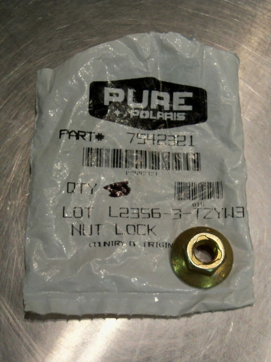 QTY 12 | Polaris OEM Flange Nut 7542321 Ranger Sportsman ATV UTV - Sun ...