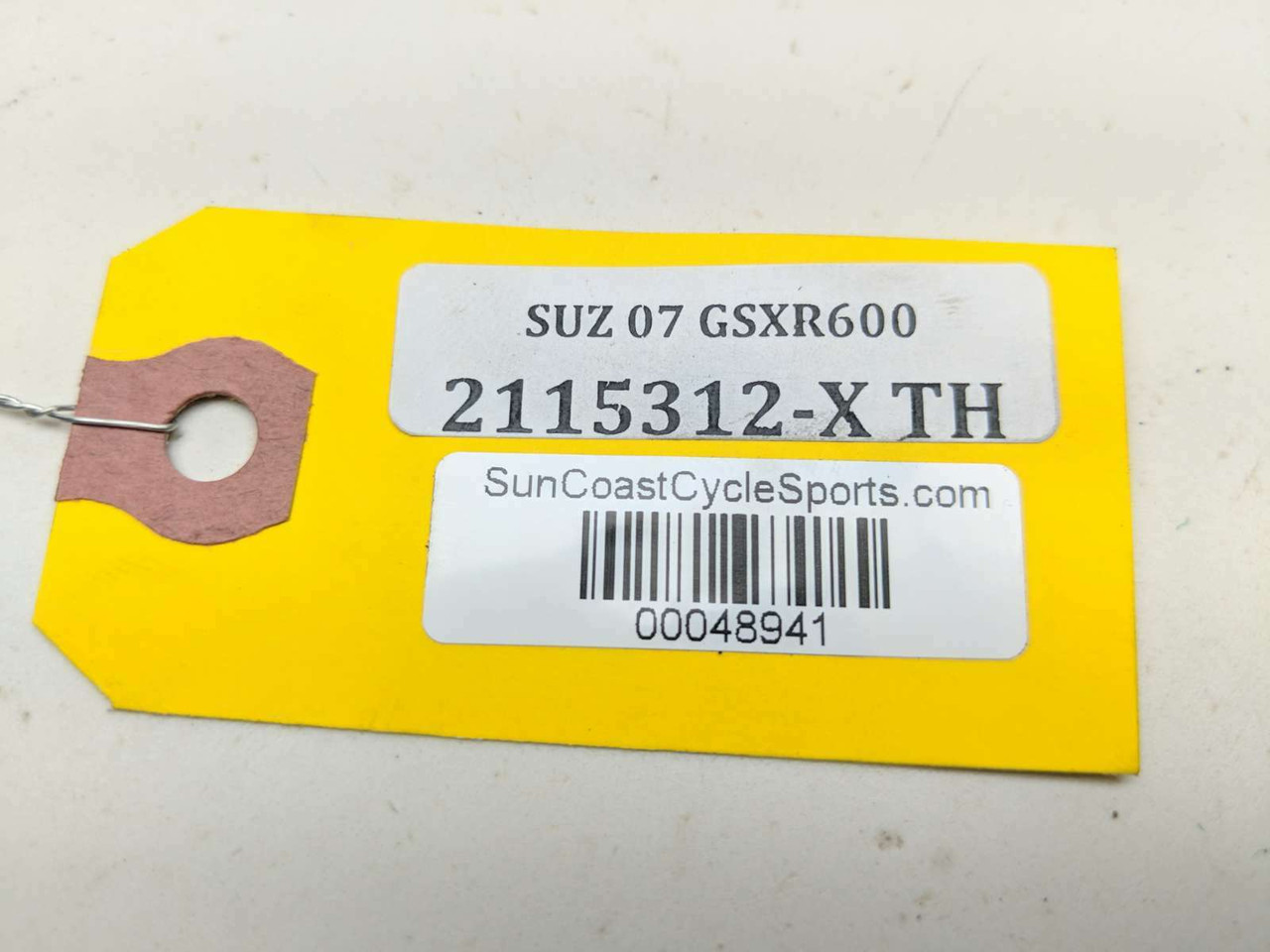 06 07 Suzuki GSXR 600 750 Top Upper Triple Clamp Tree Ignition