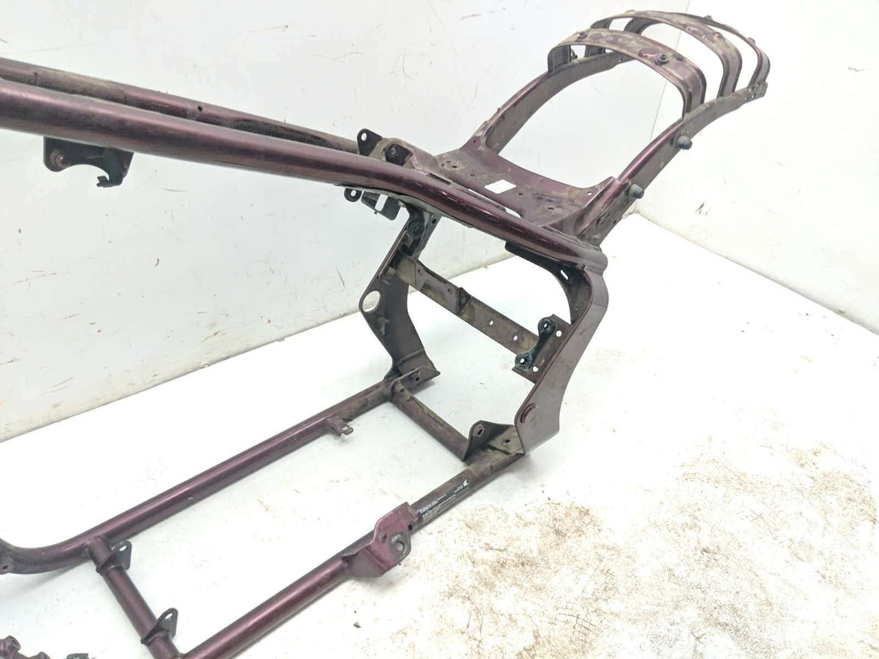 10 Honda VT1300 CX Fury Main Frame STRAIGHT SLVG - Sun Coast Cycle