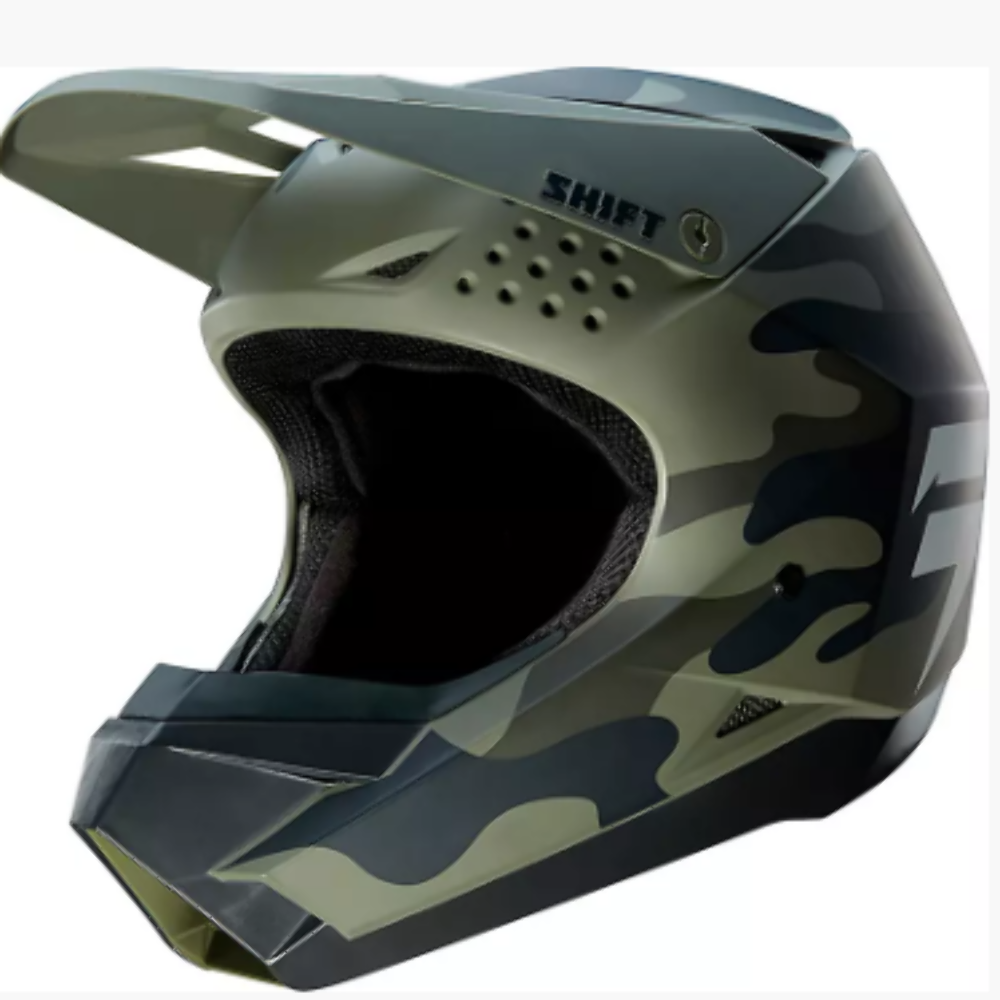 SHIFT White Label CAMO Powersports Helmet XL 19335-027-XL - Sun