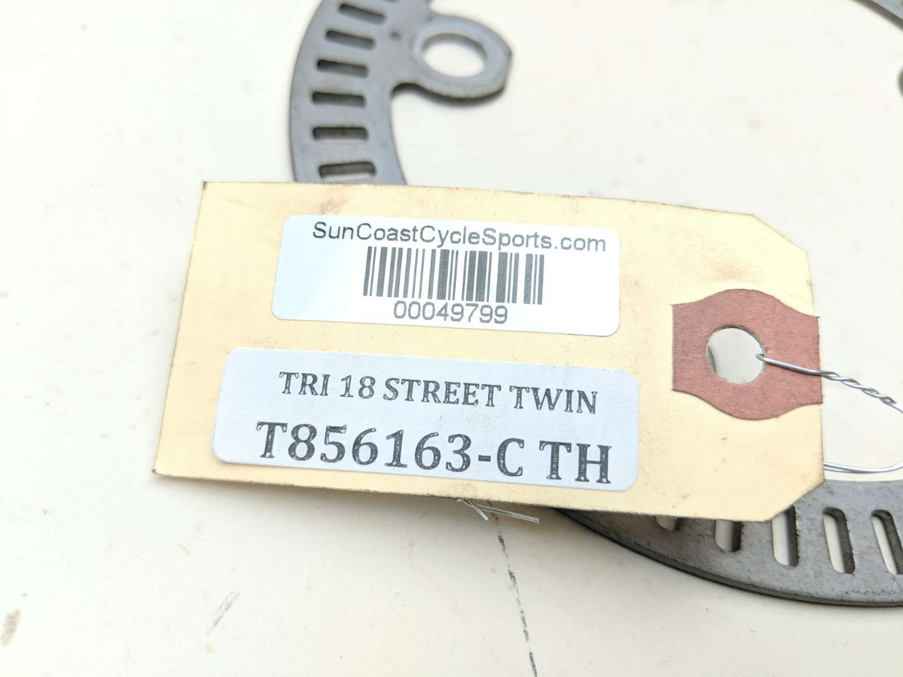 o 18 Triumph Street Twin Front ABS Wheel Speed Sensor Rotor Ring