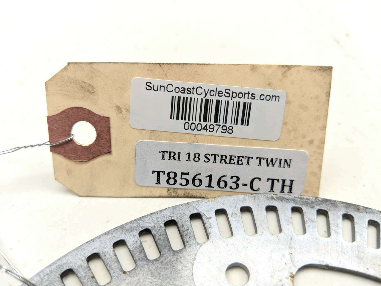 18 Triumph Street Twin Rear ABS Wheel Speed Sensor Rotor