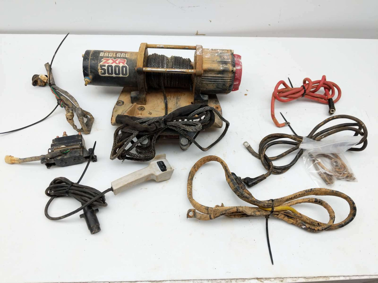 14 Can Am Maverick 1000R X RS DPS Winch BADLANDS ZXR 5000 Lb - Sun