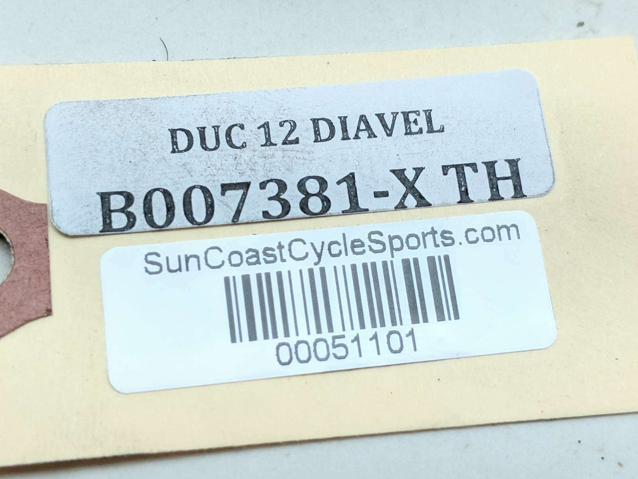 12 Ducati Diavel Exhaust Heat Shield Cover 46014611B - Sun Coast