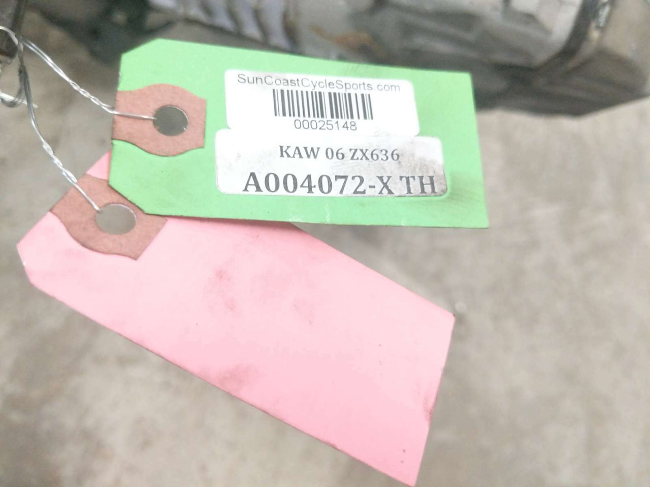 05 06 Kawasaki ZX 6 ZX636 Engine Motor Low Compression - Sun