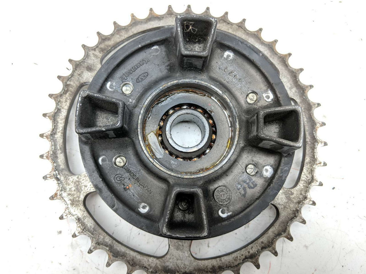 05 06 Kawasaki ZX 6 ZX636 Rear Wheel Cush Drive Sprocket Hub - Sun 