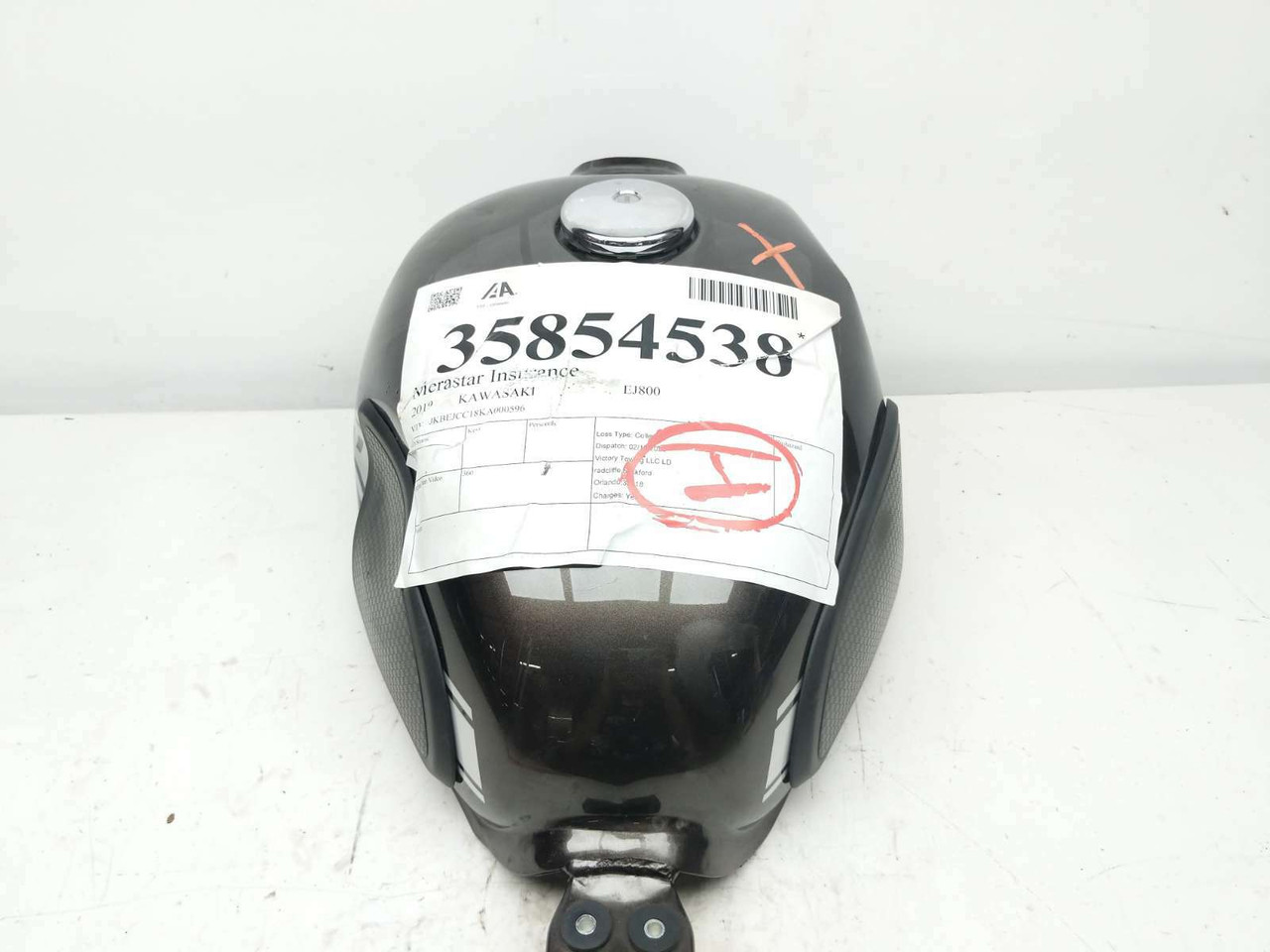 19 Kawasaki EJ800 W800 Cafe Racer Gas Fuel Tank Petrol Reservoir