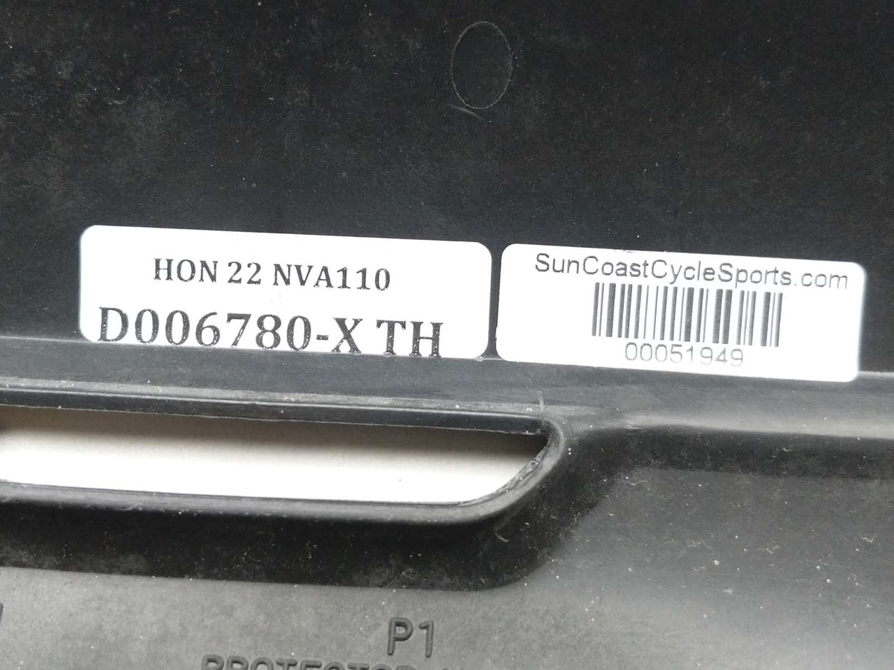 T.H  22 23 Honda Navi NVA110 Muffler Guard Plastic - Sun Coast