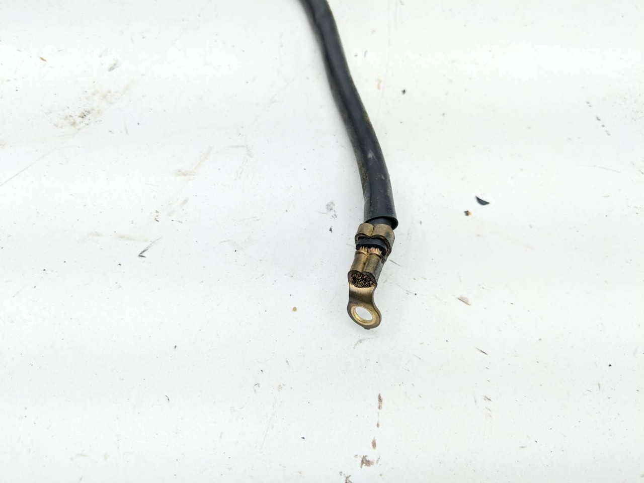 06 Yamaha R1 YZF-R1 Battery Negative Terminal Cable Wire A - Sun
